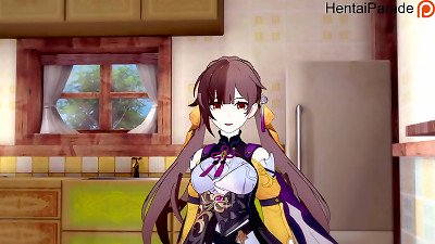 nailing Li Sushang Honkai hentai Uncensored