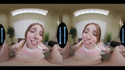 You testing fuck Your Stepsister's lovely & chesty BFF - Lucy Foxx - LethalHardcoreVR