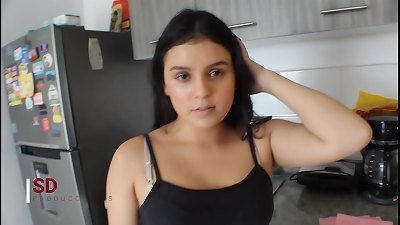 VISITING AT MY PARENTS' HOUSE, I tear up MY SISTER'S slut