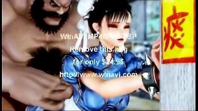 Chun-Li Winning attack