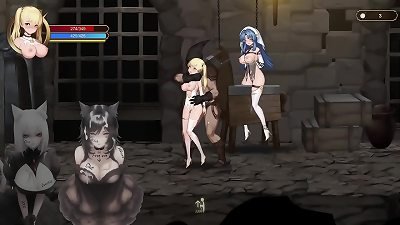 anime Game Ritual Summon (Hot manga porn scenes with screaming being used, lots of cum) - Part four concluding