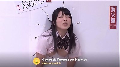 asian student stuck on wall compelled bj'ed and plowed Part.2 - [Gagne de l'argent sur Internet : HOLYCASH.FR]