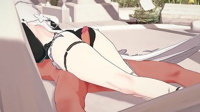 Honkai impact - Aponia Gets nailed firm - 3d anime porn toon