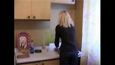 Russian mom By son & buddy - Is she not beautiful?