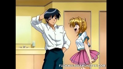 manga porn porn Monster fucks fairy With His enormous dong